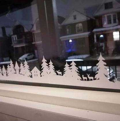 Christmas Stencils for Windows Large Christmas Stencils for Crafts Reusable