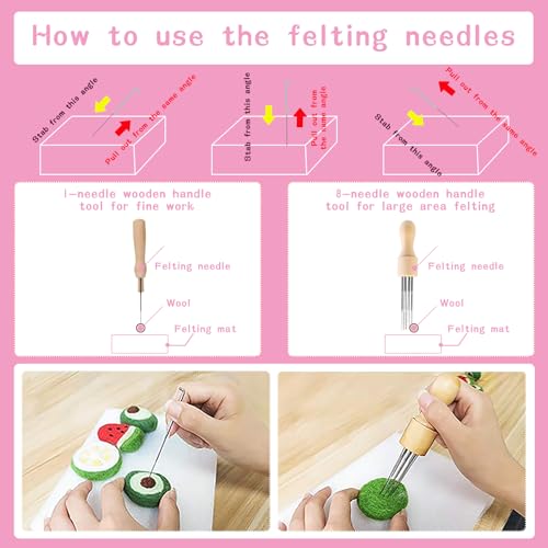 Complete Wool Felting Tools (90 Count)
