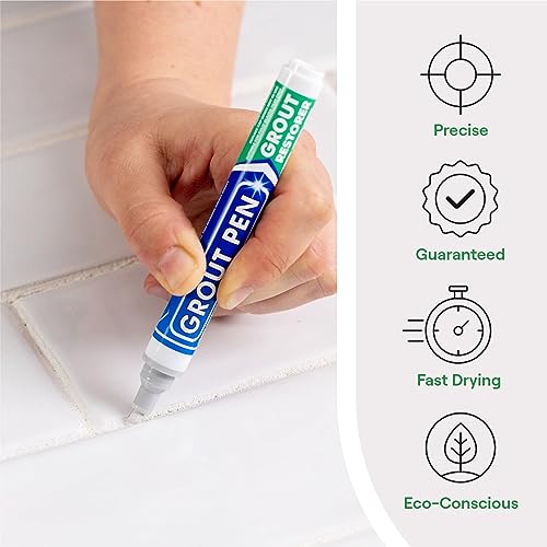 Grout Pen Winter Grey Tile Grout Paint Marker (2 Count)