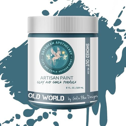 Chalk Paint Matte Gray Blue (8 Fl Oz)
