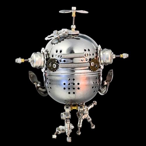 3D Metal Puzzle for Adults Mechanical Owl Egg 3D Model Kit (110 Count)