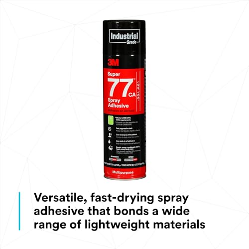 Super 77 CA Multipurpose Spray Adhesive Glue (18 Ounce)