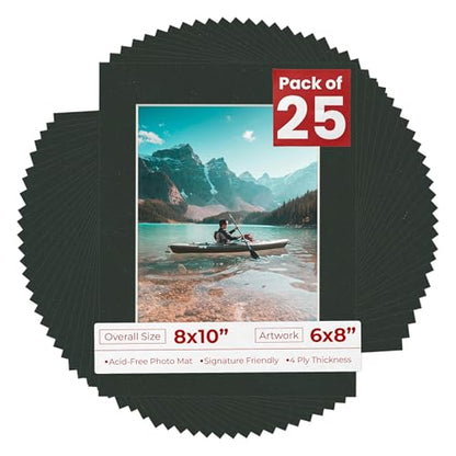6x8 Mat for 8x10 Frame (25 Count)