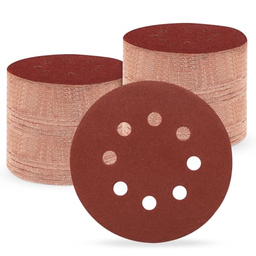 5 Inch 8 Hole Sanding Discs