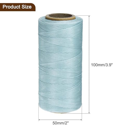 150D 0.8mm Flat Waxed Polyester Leather Sewing Thread