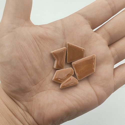 1.1LB Irregular Ceramics Mosaic Tiles (350 Count)