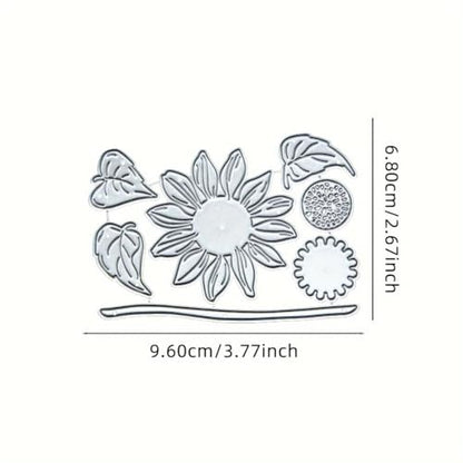 Flowers Metal Cutting Die for Scrapbooking