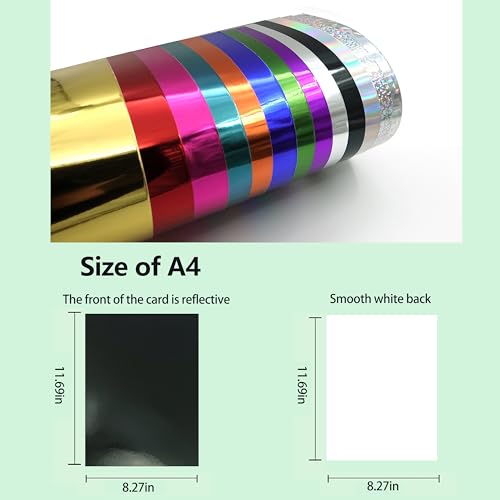 Metallic Cardstock Paper (15 Pack)