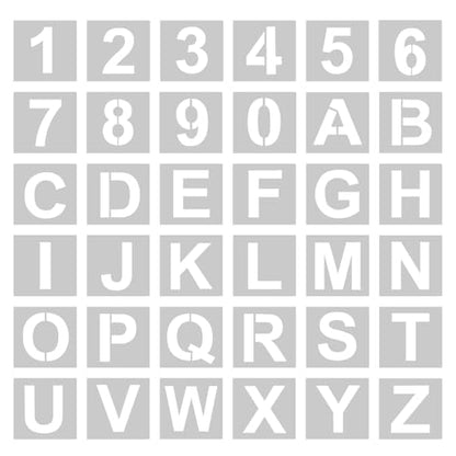 1 Inch 36 Pcs Letter (36 Count)