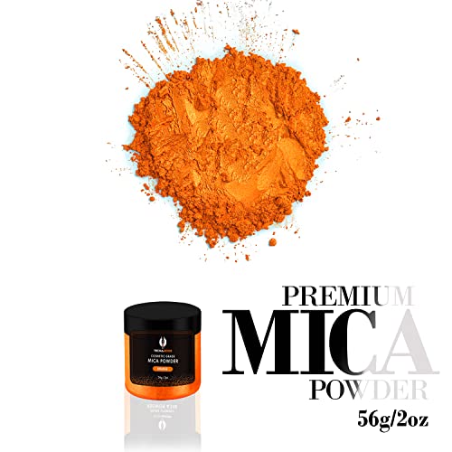 Orange Mica Powder for Epoxy Resin 56g