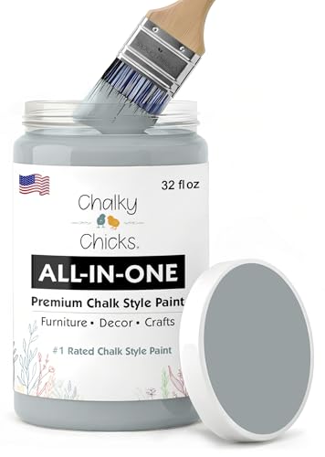 Overcast 32 Fl Oz Chalk Paint for Furniture All in One