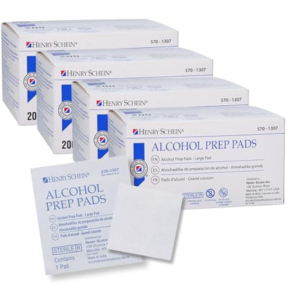 Large Alcohol Prep Pads (800 Count)