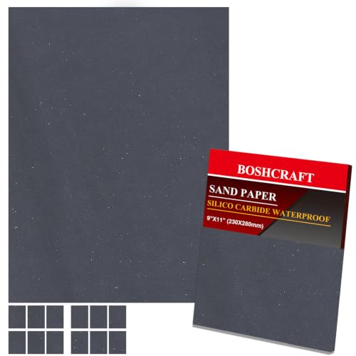 2500 Grit Wet Dry Sandpaper (12 Count)
