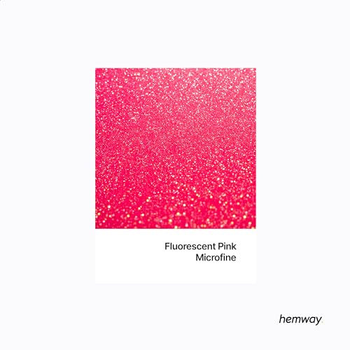 Resin Glitter Fluorescent Pink 100g Microfine (3.5274 Ounce)