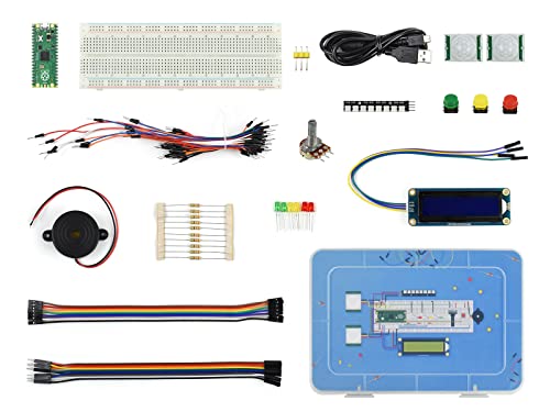 Compatible with Raspberry Pi Pico Basic Kit with Rich Tutorials and Resources Fast Getting Started with Pico MicroPython Programming