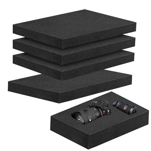 4 Pcs 16 x 12 x 1 Inches Packing Foam