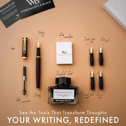 Luxury Fountain Pen Set for Writing