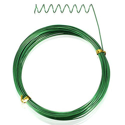 1 Roll Aluminum Wire for Jewelry Making (32.8 Foot)