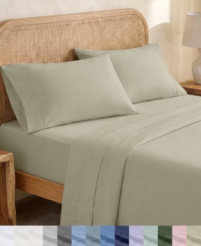 100% Organic Cotton King Size Bedsheets