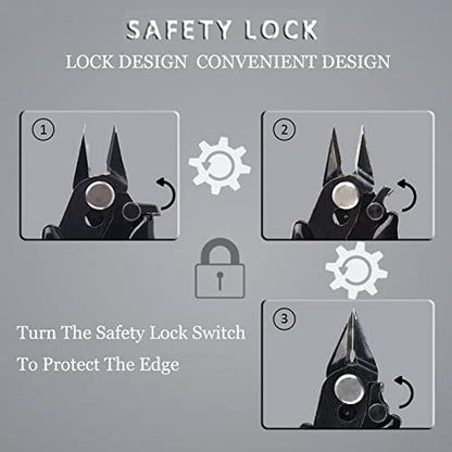 3.5 Inches Mini Cutter with Lock