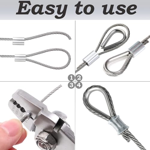 1 8 Inch Stainless Steel Cable 100FT (100 Foot)