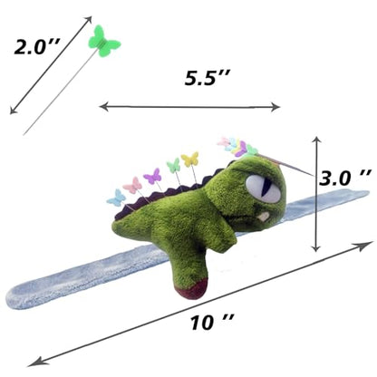 Cute Dinosaurs Wrist Pin Cushion for Sewing with Magnetic