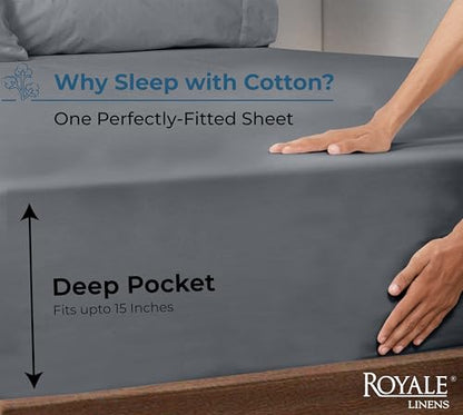 100% Organic Cotton Fitted Sheet