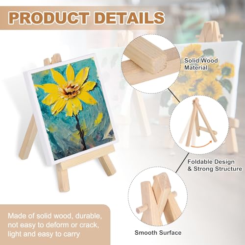 Mini Wood Display Easels