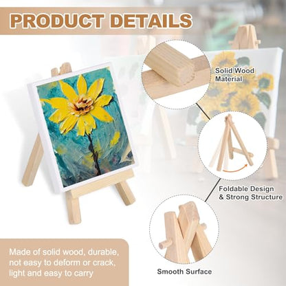 Mini Wood Display Easels