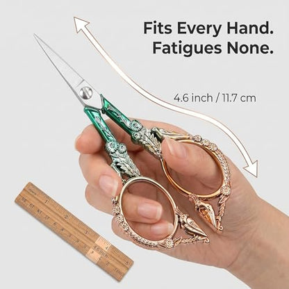Small Embroidery Scissors with Cover