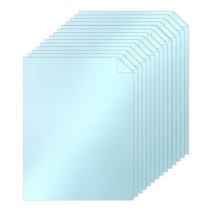 40 Sheets Blue Shimmer Cardstock 8.5 x 11 Metallic Paper 75lb (40 Count)