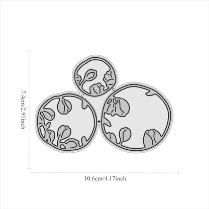 Flowers Metal Cutting Die for Scrapbooking