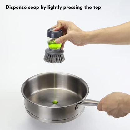 Dish Brush with Soap Dispenser (2 Count)