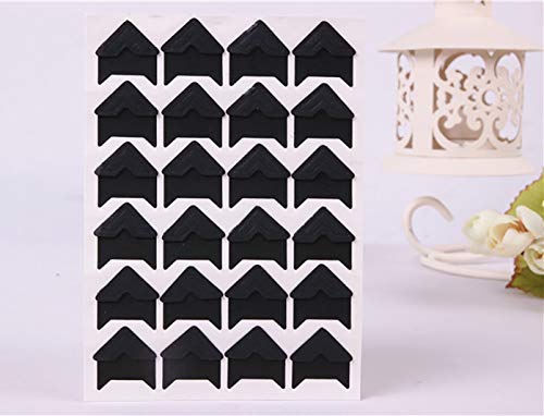 10 Sheet (240-pack) Photo Corners Self Adhesive PVC Paper Photo Foto Corner Stickers for Scrapbooking Personal Journal (Style2-10sheet Black) (240 Count)