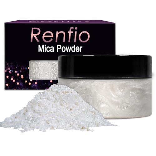 100g Mica Powder Pigment Natural Fine Powdered Pigments (3.53 Ounce)