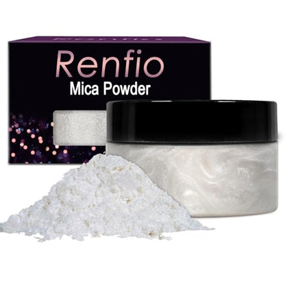 100g Mica Powder Pigment Natural Fine Powdered Pigments (3.53 Ounce)