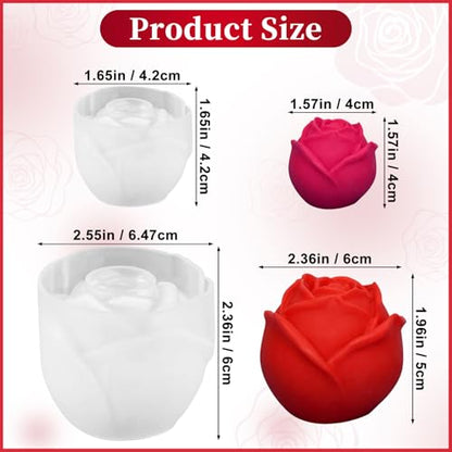 Rose Candles Molds