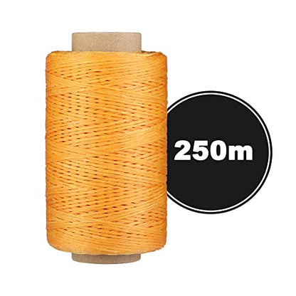 284Yards Leather Sewing Waxed Thread (852 Foot)
