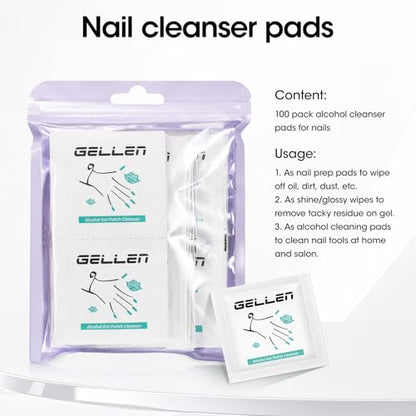 Nail Cleanser Pads (100 Count)