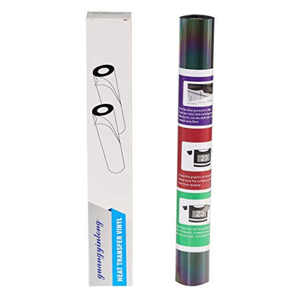 Reflective Rainbow HTV Rolls Heat Transfer Vinyl