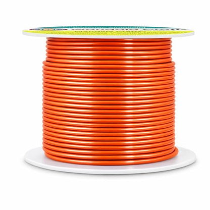 14 Gauge Burnt Orange Anodized Aluminum Craft Wire