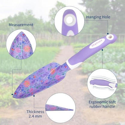 Purple Garden Tools Set 10 Pieces (10 Count)