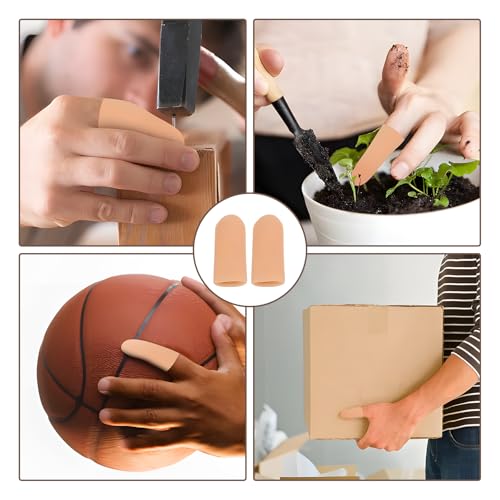 20PCS Silicone Finger Sleeve Thumb Guard (20 Count)