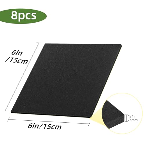8 Pcs Adhesive Foam Padding (8 Count)