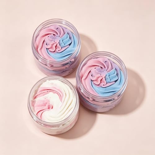36 Pack 8 OZ Plastic Jars Clear Cosmetic Container with Lids (36 Count)