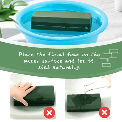 12 Pcs Wet & Dry Floral Foam Blocks