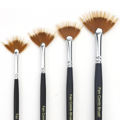 Fan Grainer Brush for Painting