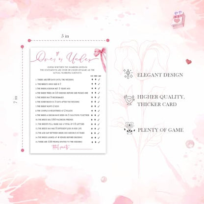 Bridal Shower Games Cards
