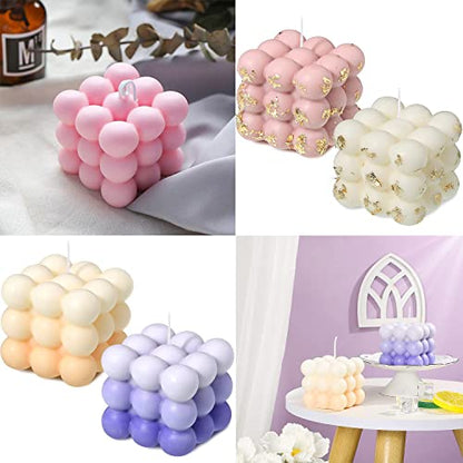 Cube Candle Molds (6 Count)