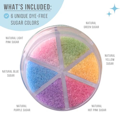 Dye Free Sugar Sprinkles (2.75 Ounce)